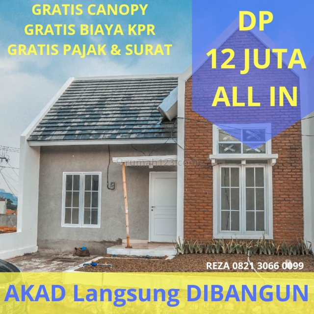 MANTAP! DP 12 Juta Dapat Rumah BAGUS Banyak BONUS di Bandung Utara Dekat Tol Padalarang., Cisarua, Bandung Barat