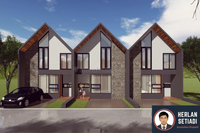 PROMO Rumah Exotik Cluster Royal Cihanjuang Sariwangi Cimahi, Sukasari, Bandung