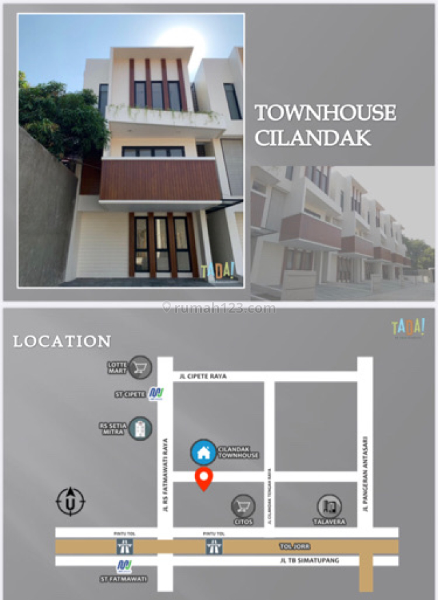 Hakasan Townhouse, Cilandak, Jakarta Selatan