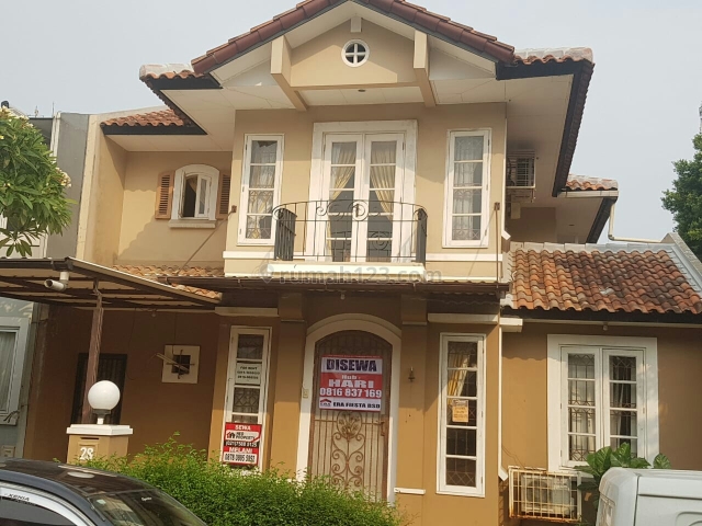 Rumah Asri di tengah kota BSD, BSD Provance Parkland, Tangerang