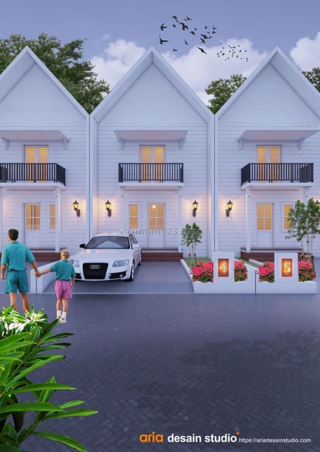 CLUSTER AMERICAN MODERN HANYA 5 UNIT DI CIHANJUANG 5 MENIT KE ALFAMART BONUS SMART TV, Cihanjuang, Bandung