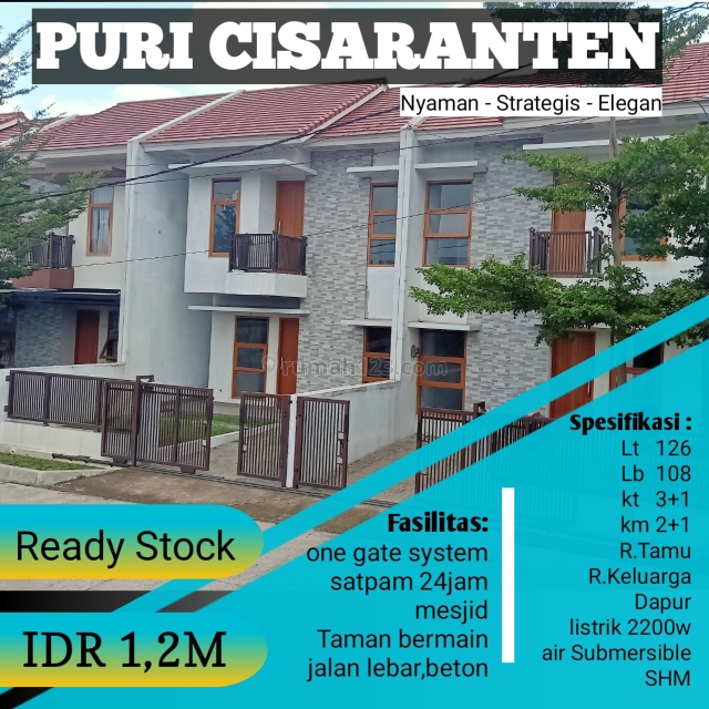RUMAH BARU DEKAT SOR ARCAMANIK BANDUNG, Arcamanik, Bandung