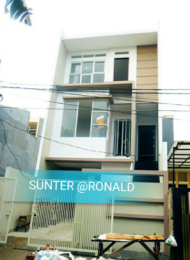 RUMAH BRAND NEW 3LT 6X22 JALAN LEBAR SUNTER AGUNG, Sunter, Jakarta Utara