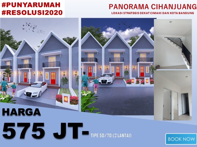 RUMAH READY STOCK SIAP HUNI 2LT 500 JUTAAN DKT ALFAMART CIMAHI AKSES PASTEUR., Cihampelas, Bandung