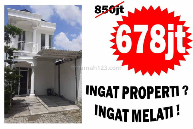 Rumah Cluster Mewah, Murah, Menarik 2 Lantai daerah BSD Serpong, Wangunharja, Tangerang