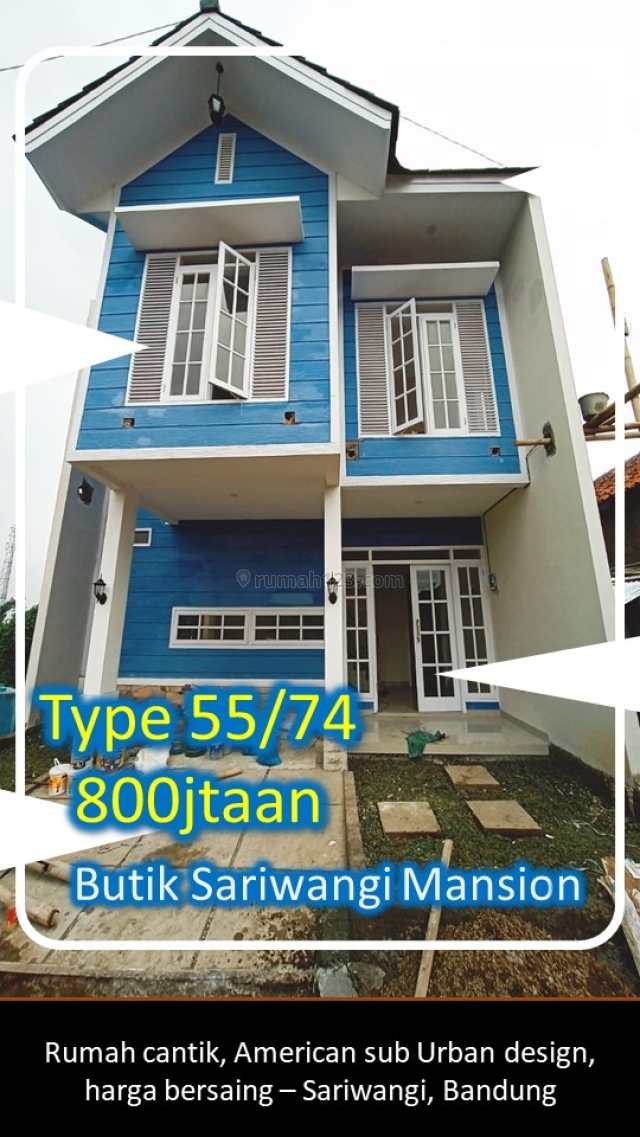 RUMAH MODERN GY AMERIKA DI SARIWANGI DKT UPI MANTAP, Sukasari, Bandung