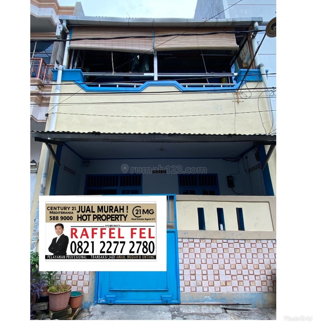 Rumah Pademangan, bangunan 2 lantai, non furnish, lokasi bagus, Pademangan, Jakarta Utara