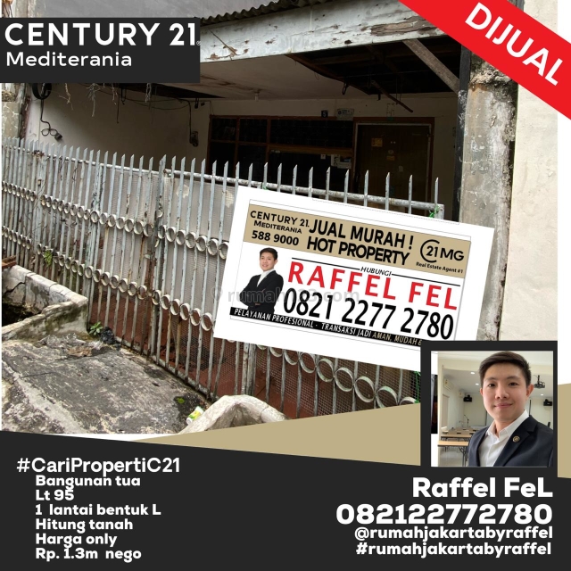 Rumah Tua Pademangan , harus renovasi total 082122772780, Pademangan, Jakarta Utara