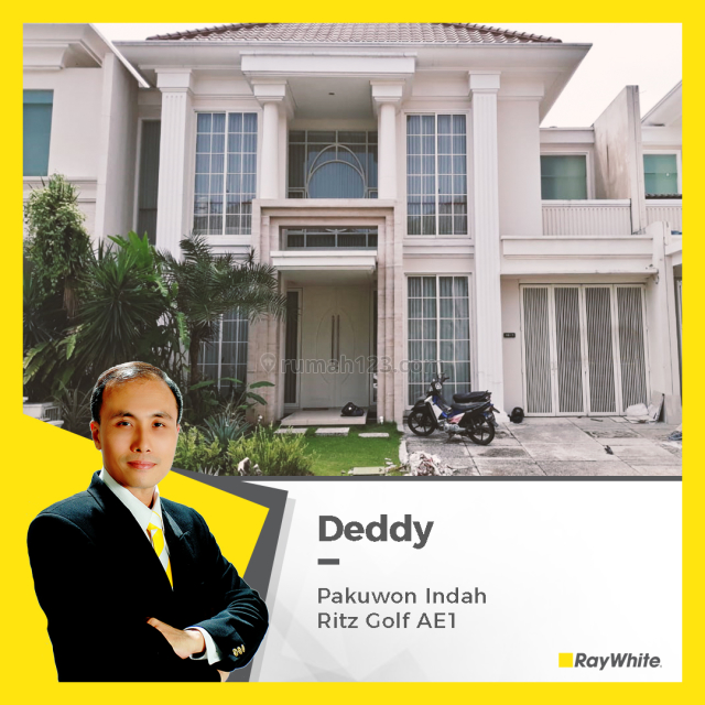 Rumah Mewah di Pakuwon Indah, Jl. Ritz Golf Blok AE1, Lontar, Sambikerep, Surabaya