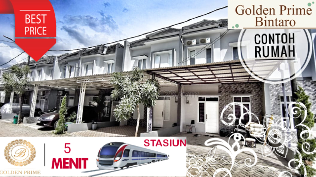 GOLDEN PRIME BINTARO 600 JTan di bintaro Spek Full bata merah, Benda, Tangerang