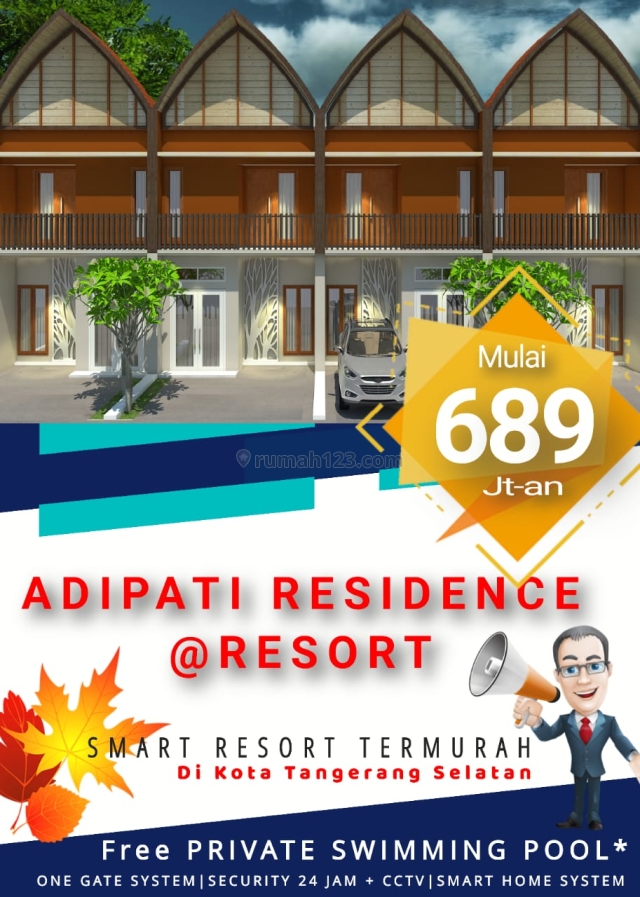 harga murah bikin candu duh hanya di adipati residence ciputat pilihan terbaik, Duri Pulo, Jakarta Barat