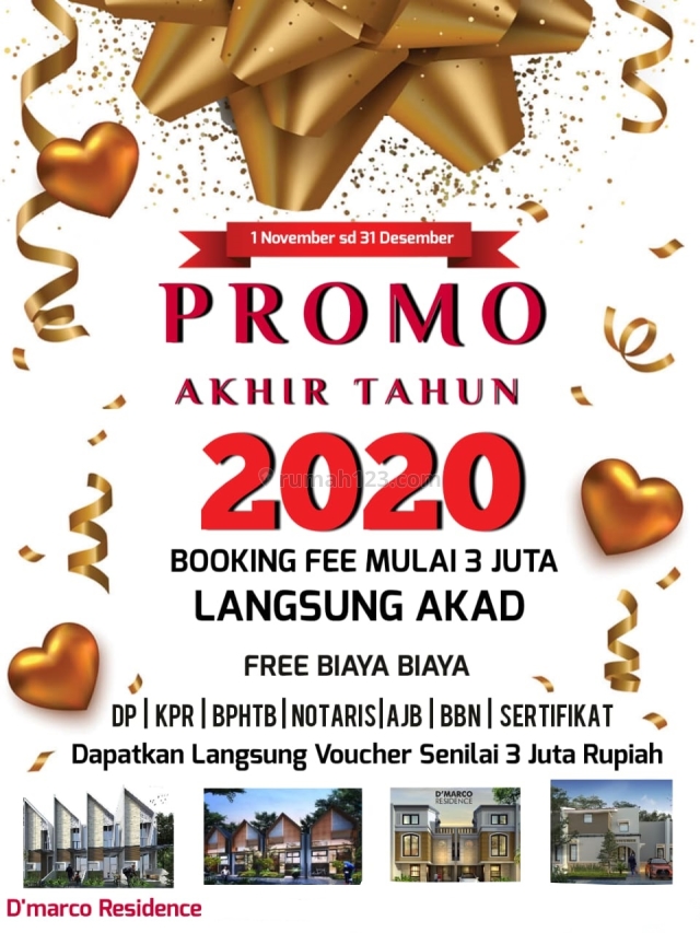 DMARCO NEW CLUSTER PROMO AKHIR TAHUN ( NEO CYPRUS ) KHUSUS UNTUK MILENIALS, Cilodong, Depok