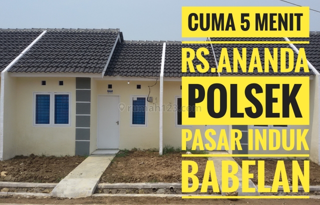 perumahan bersubsidi dibekasi ready stock DP ringan, Babelan, Bekasi