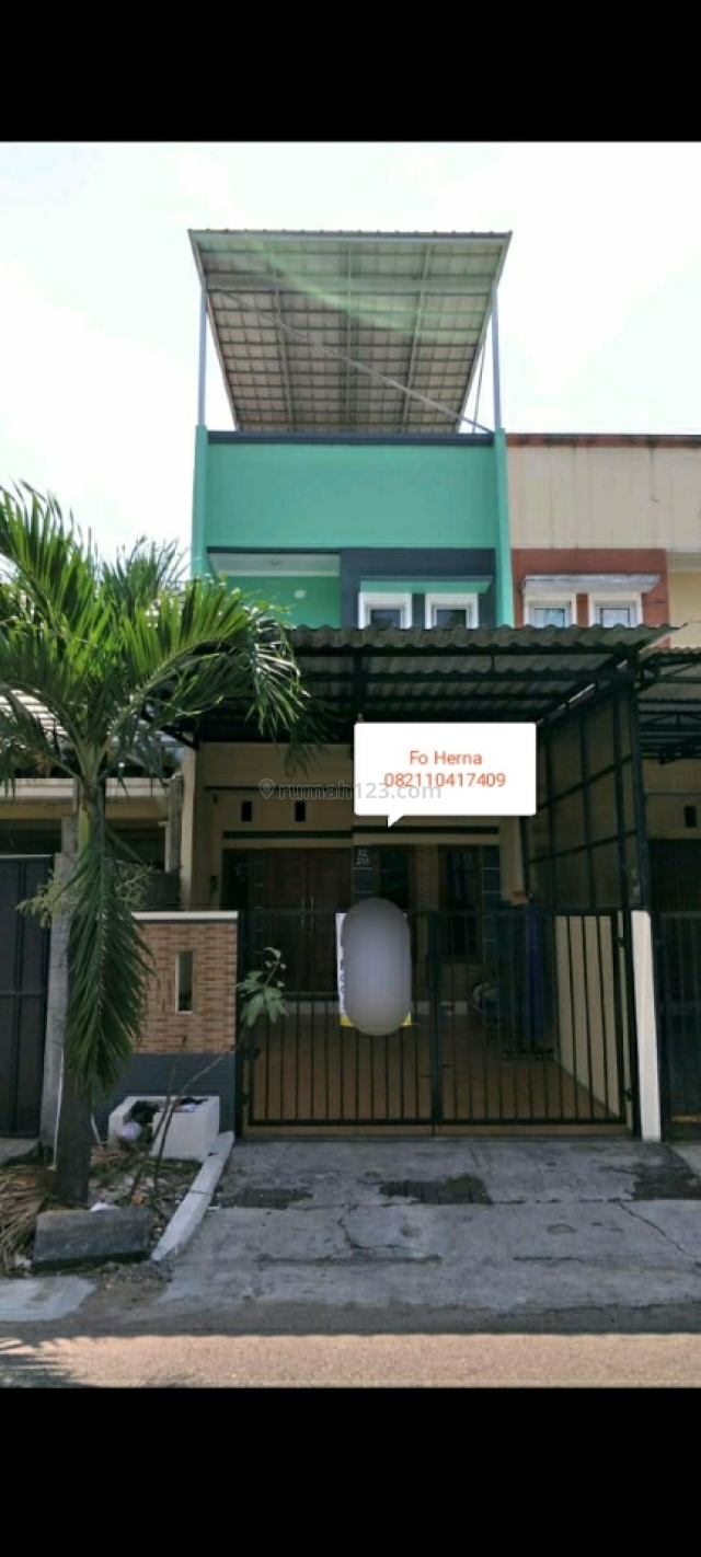 Asli MURAH!! Rumah Puri Gardenia Raya 2 Lantai Uk 5x22 Hanya 45jt/ thn, Pegadungan, Jakarta Barat