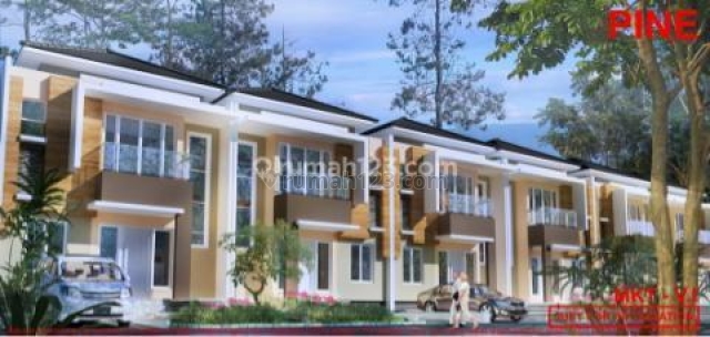 RUMAH GOLF ISLAND 8x20 TIPE PINE BRAND NEW, Pantai Indah Kapuk, Jakarta Utara