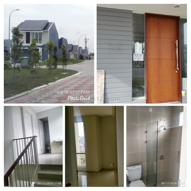 Rumah Hook Minimalis Baru North West Park Citraland, Citraland, Surabaya
