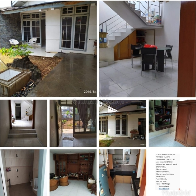 Rumah di Sunter Paradise Rp 4.5 M, Sunter, Jakarta Utara