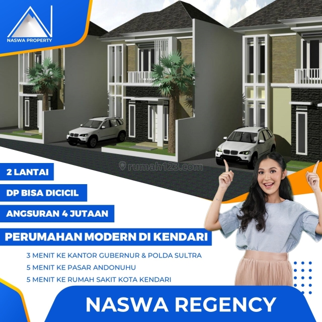 Rumah Elite di Pusat Kota Kendari, Poasia, Kendari