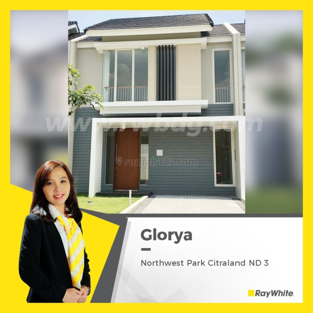 Rumah Baru Gres di Northwest Park ND, Citraland, Sipa Huni, Pakal, Surabaya