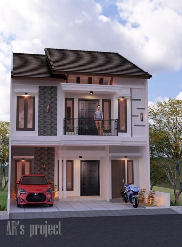 Rumah baru minimalis 2lantai, Jagakarsa, Jakarta Selatan