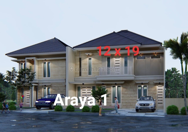RUMAH BARU MINIMALIS Hook ARAYA I, Sukolilo, Surabaya