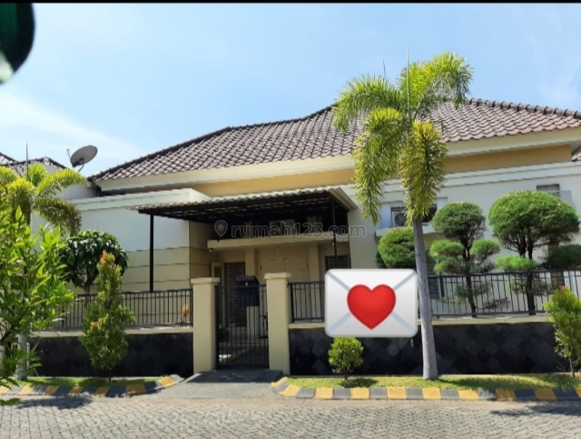 (TP.RIA) Rumah Central Park Gunung Anyar Row Jalan Lebar, Surabaya, Gununganyar, Surabaya