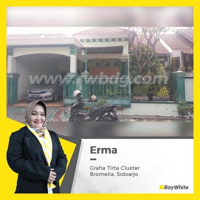 Rumah Luas di Waru Sidoarjo, Perumahan Graha Tirta, Waru, Sidoarjo