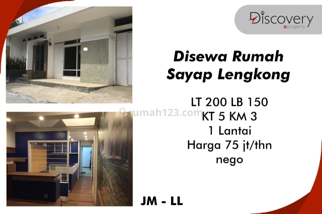 Rumah siap Huni di Sayap Lengkong, Lengkong, Bandung