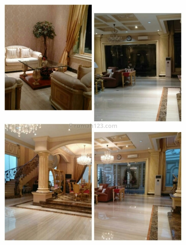 Rumah Mewah Design Mediterania Pantai Mutiara Jakarta, Pantai Mutiara, Jakarta Utara