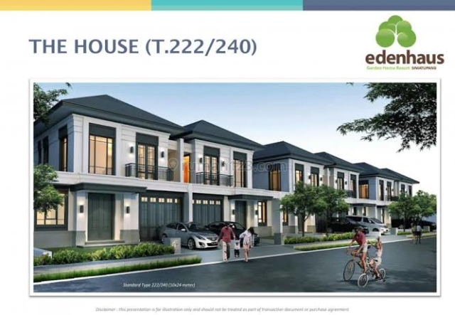 3 Bedroom Townhouse Edenhous TB Simatupang Jakarta Selatan, TB Simatupang, Jakarta Selatan
