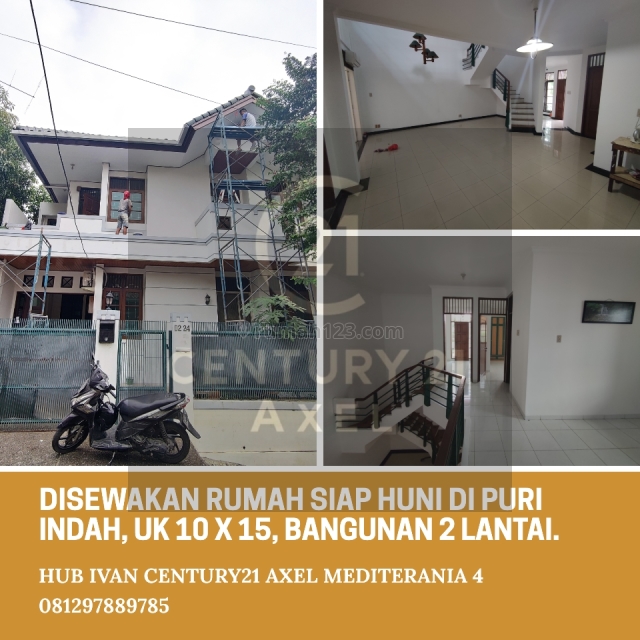 Rumah Siap Huni di Puri Indah, Puri Indah, Jakarta Barat