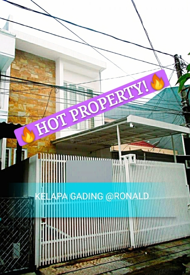 TERMURAHHH!! RUMAH CANTIK MINIMALIS 6X17 KELAPA KOPYOR KELAPA GADING, Kelapa Gading, Jakarta Utara
