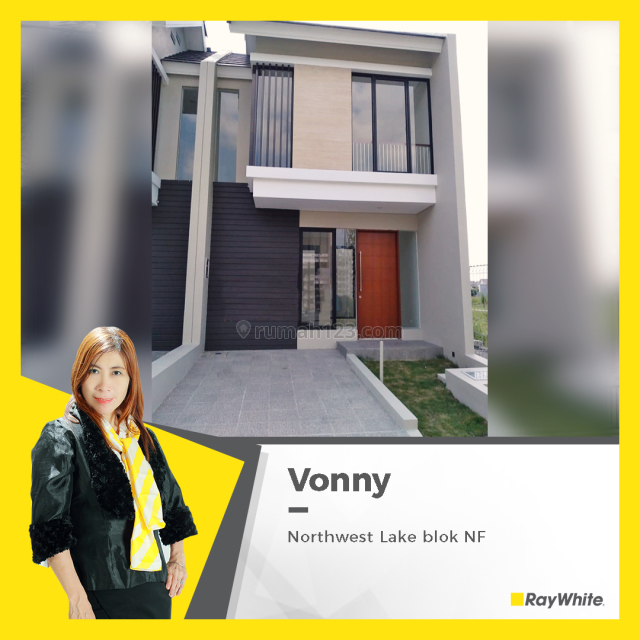 Northwest Lake, Hunian mungil tapi mewah di Citraland Hanya 800 Jt-an, Citraland, Surabaya