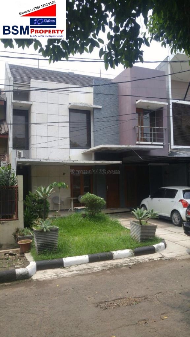 Rumah Bagus Dalam Cluster Di Pondok Gede Bekasi, Lingkungan Asri, Pondok Gede, Bekasi