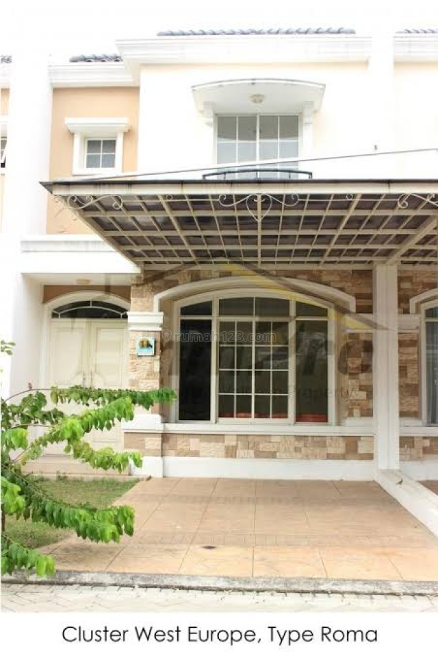 Rumah green lake city west Europe UK 6x15 2 lantai, Green Lake City, Jakarta Barat