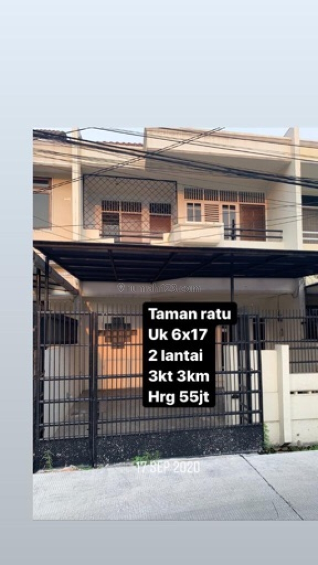Taman ratu bagus siap huni !!!, Taman Ratu, Jakarta Barat