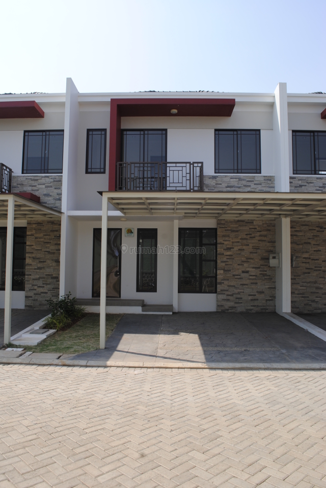 Rumah di Green Lake City , Cluster Asia 7x16 m2 , Hrg: 50 jt /thn , Standard Developer , Siap Huni, Green Lake City, Jakarta Barat