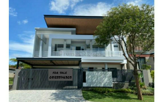 Rumah selat golf Citraland minimalis modern dengan furnish , kawasan elits golf area. dekat dengan Pakuwon Indah , Graha Family , Graha Natura , Wisata Bukit Mas , Dian Istana dan Royal Residence Surabaya Barat, Citraland, Surabaya