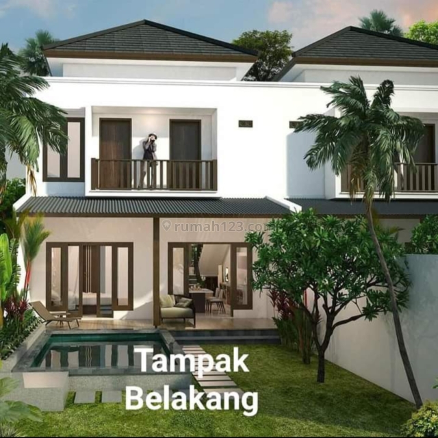 Rumah Konsep Villa di Kampial, Nusa Dua, Nusa Dua, Badung