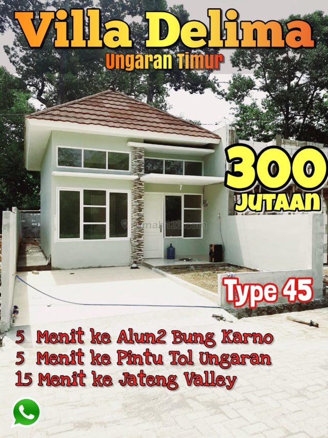 Rumah tepi jalan kalongan raya Ungaran, Ungaran Barat, Semarang
