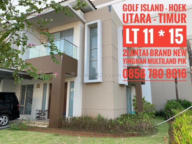 RUMAH GOLF ISLAND - HOEK - TIMUR -LANGKA, Pantai Indah Kapuk, Jakarta Utara