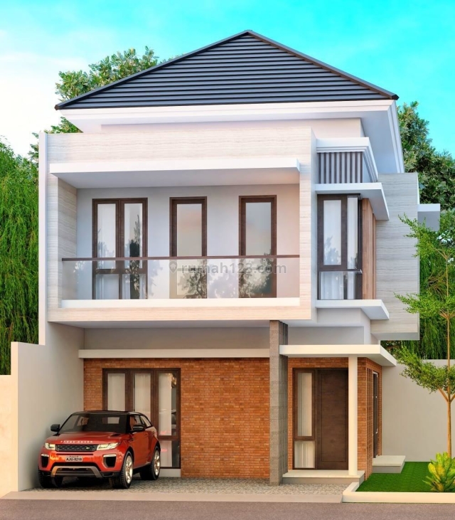 Rumah Mewah Hook Bata Merah Dalam Komplek Jagakarsa Jakarta Selatan, Jagakarsa, Jakarta Selatan