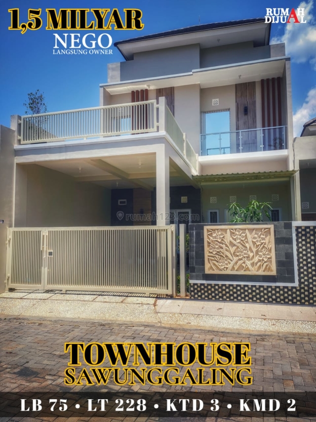 Town house murah berkas aman Ulin Banyumanik, Banyumanik, Semarang