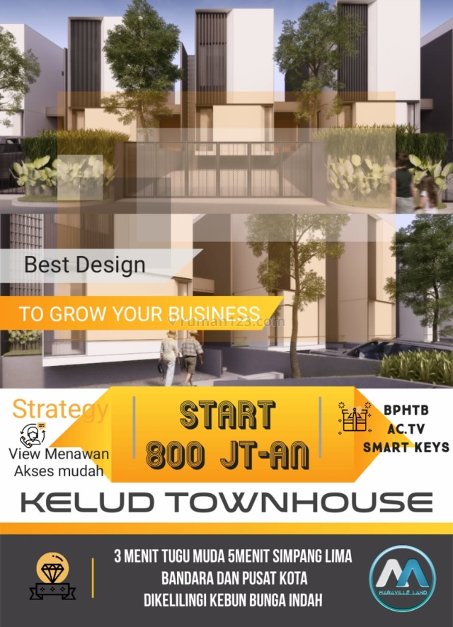 Town house belakang utc Kelud sampangan.Semarang, Gajah Mungkur, Semarang