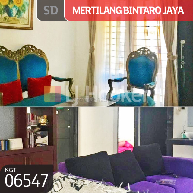 Rumah Jl. Mertilang Bintaro Jaya, Tangerang Selatan, Banten, Bintaro, Jakarta Selatan