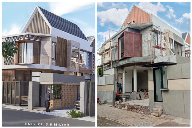 Exclusive private townhouse dengan konsep garden living plus rooftop, Pasar Minggu, Jakarta Selatan