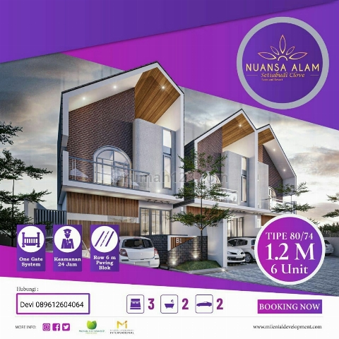 Rumah Villa harga terjangkau di bandung utara, Cidadap, Bandung