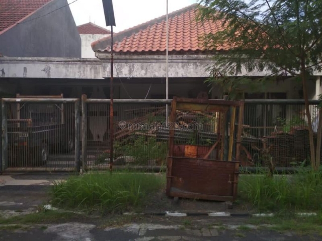 Rumah Harga Tanah Saja di Gayungsari Barat, Surabaya P0209, Gayungan, Surabaya