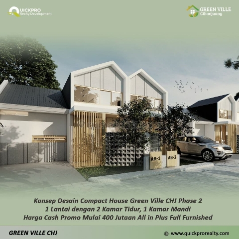 Rumah minimalis jepang terlaris di bandung raya, Cihanjuang, Bandung