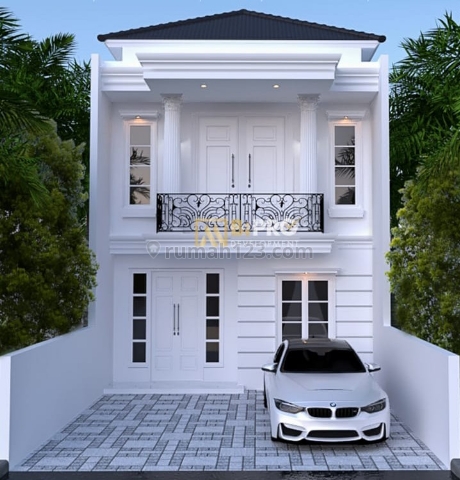 Rumah CLASSIC MODERN, TAMAN LUAS, CAR PORT 2 MOBIL, MURAH, HARGA NEGO, Jagakarsa, Jakarta Selatan